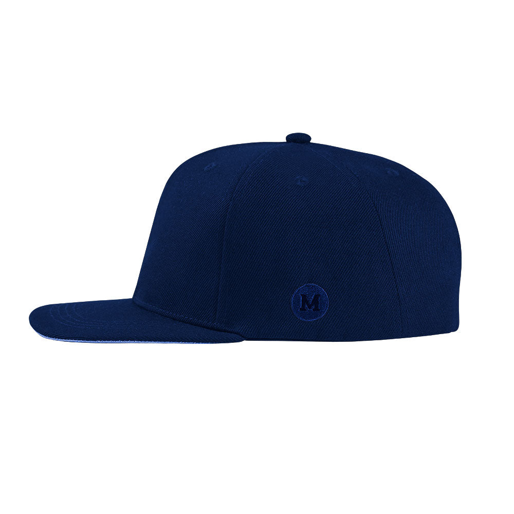 Blank Snapback - Navy